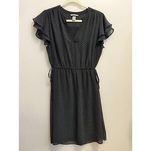 H&M Geometric Pattern Dress Size 10